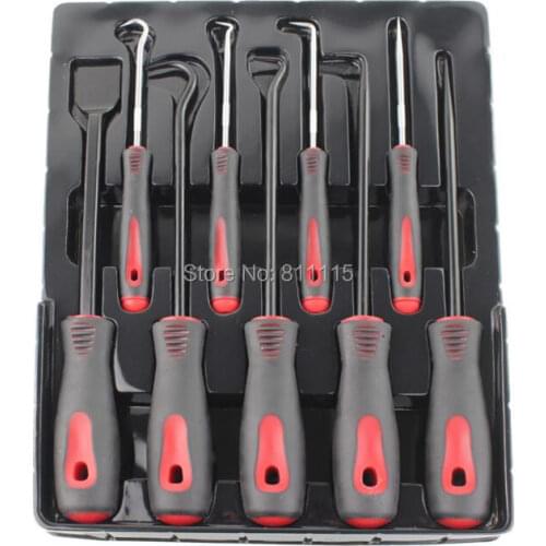 Scraper, hook, and pick set, 9 pcs oring puller, oring removal tool, free Shipping Diagnostic Tools