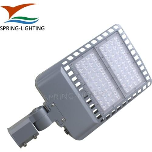 Outdoor Waterproof Shoebox Light Fixture 135Lm/W 240W 300W 400W Led Street Lights with Motion Sensor