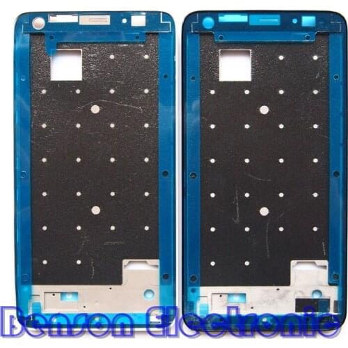BaanSam New LCD Holder Screen Front Frame For Huawei Honor 3X G750 Housing Case With 3M Adhesive