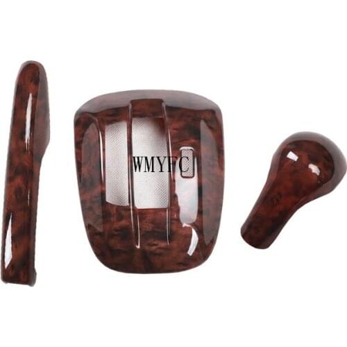 Fit For Honda Accord 8th 2008-2012 2013 LHD Car Gear Shift Panel Knob Cover Hand Brake Sticker Trim ABS Car Styling