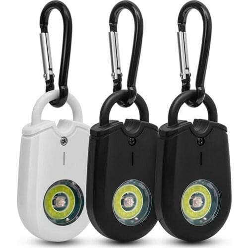 Self Defense Alarm Child Girl Women Security Protect Alert Personal Safety Scream Loud Emergency Alarm Keychain