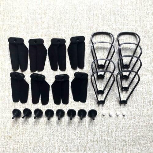 S171 Drone WiFi FPV Foldable Quadcopter Spare Parts Propeller blade Protect Frame Accessories Also for LS-XT6 XT6 Rc Drone