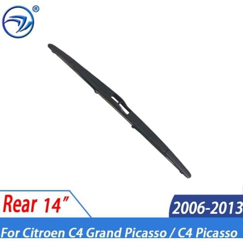 Wiper 14" Rear Wiper Blade For Citroen C4 Grand Picasso / C4 Picasso 2006 - 2013 07 08 09 10 Windshield Windscreen Rear Window
