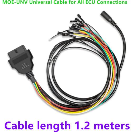 MOE Universal Cable for All ECU Connections for ECU programming programmer include 2 CAN h 2 CAN L 2 Kline 2 ground 2 power