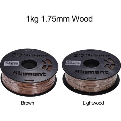 1KG/ Spool 3D Printer Wood Filament 1.75mm Printing Material Filament Supplies for 3D Printing Machine