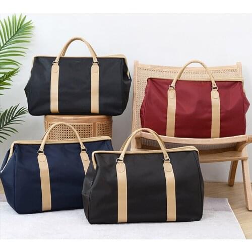 1 PCS Mens portable travel bag, handbag, large-capacity mens business luggage bag, new womens storage travel sports handbag