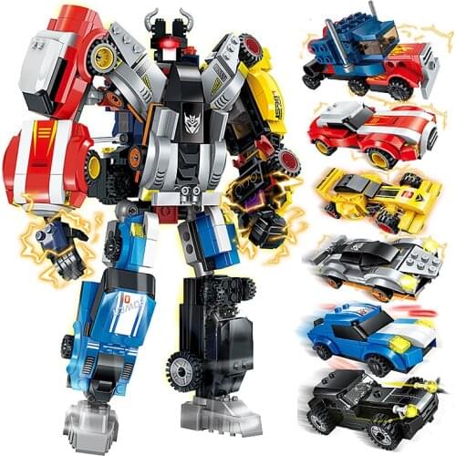 ENLIGHTEN 518Pcs Armor Modular Robot Toy Model Brinquedos Wars Creator Kits Building Blocks Sets Educational Toys for Children