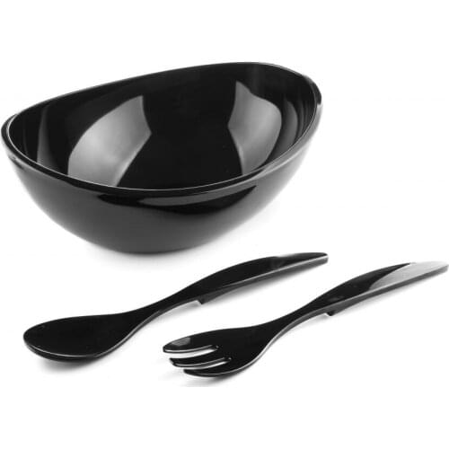 Acrylic Mat Salad Bowl