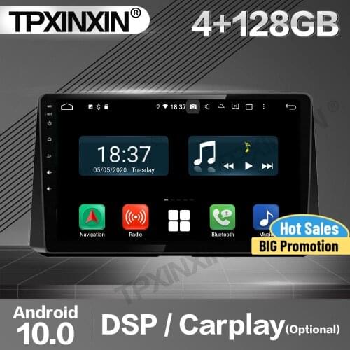 128G Carplay Car Radio 2 Din Stereo Receiver Android For Toyota Corolla 2019 DSP GPS Navigation Player Audio Recorder Head Unit