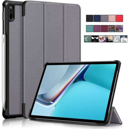Coque For Huawei Matepad 11 Case Fold Leather Stand Tablet Shell Funda For Huawei Matepad 11 2021 Case Smart Cover