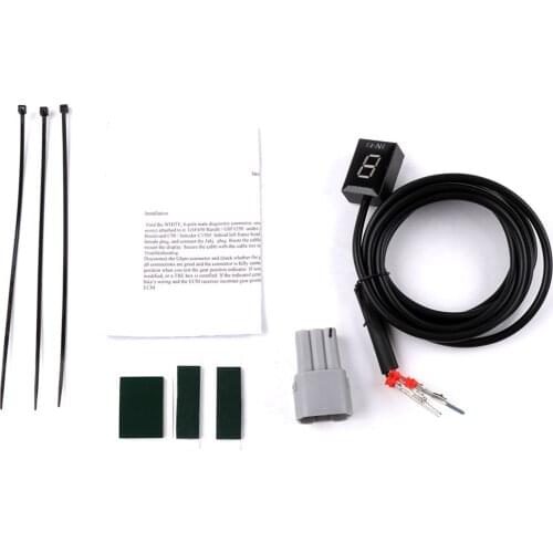 Motorcycle 1-6 Level Gear Indicator Digital Gear Meter For Suzuki Bandit GSF650 2007-08 GSF1250 N/NA GSF1250 S/SA GSF 600 1250