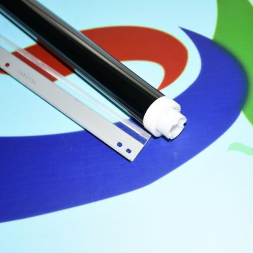 1set 95% new FS6025 OPC Drum + Cleaning Blade for Kyocera FS-6525 6025 6530 6030 FS6530 FS6030 FS6025 FS6525 Cylinder