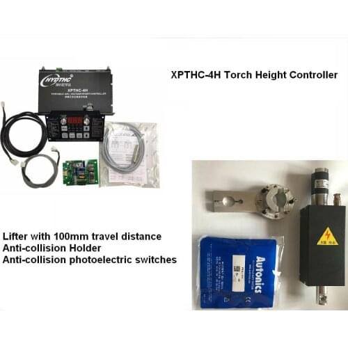 HYD Automatic Arc and cap voltage plasma torch height controller for CNC Plasma cutter THC XPTHC-4H