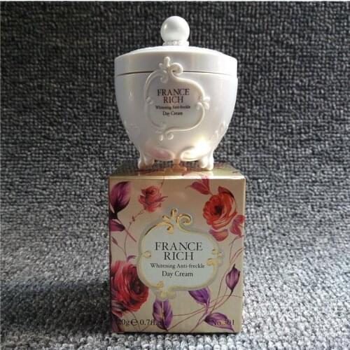 France Rich Good Skin Care Pigment Skin Whitening Cream Chloasma Cyasma Melanin Removing Freckle Speckle Firm Speckle Day Cream