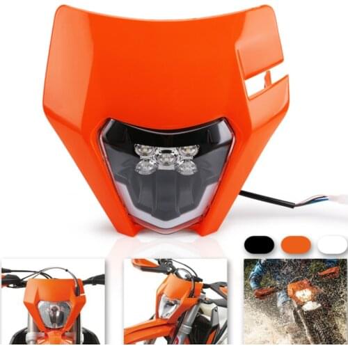 Motorcycle LED Headlight Headlamp Head Lamp Light For EXC EXCF SX SXF XC XCF XC-W XCF-W 125 150 250 300 350 450 505 530