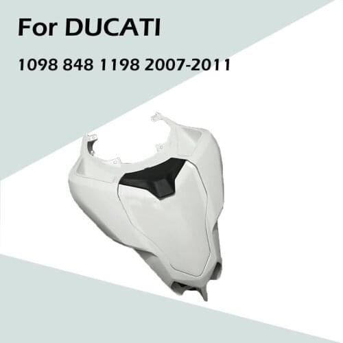 For DUCATI 1098 848 1198 2007 2008 2009 2010 2011 Motorcycle Accessories Unpainted Rear Tail Cover ABS Injection Fairing