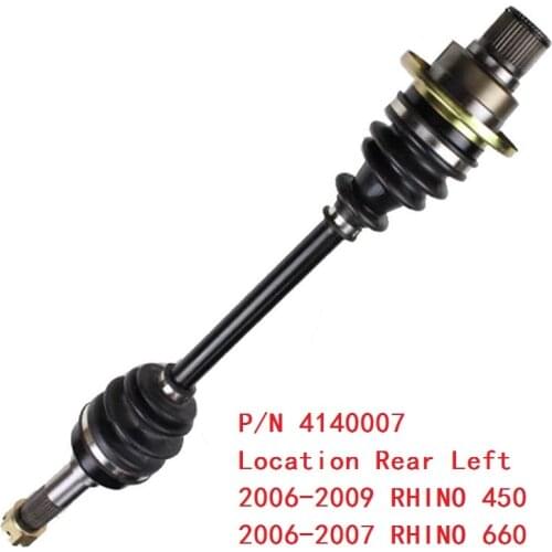 CV Axle Drive shaft Rear Right CV Joint Plunging CV BOOT KIT Fit For RHINO 450 YXR450 2006-2009 & RHINO 660 YXR660 2006-2007
