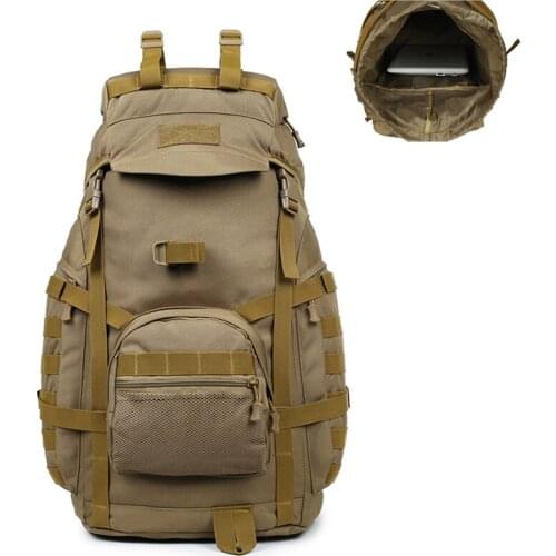 Outdoor Tactical Travel Backpack Mountaineering Bag Large Capacity Waterproof Sports Backpack 2021