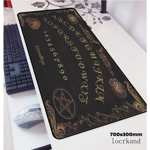 Ouija board mouse pad 90x40cm gaming mousepad New arrival office notbook desk mat wrist rest padmouse games pc gamer mats