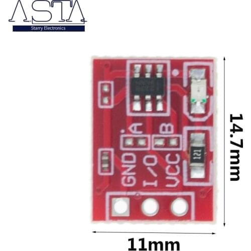 1pcs Digital Sensor TTP223B TTP223 Module Capacitive Touch Switch blue