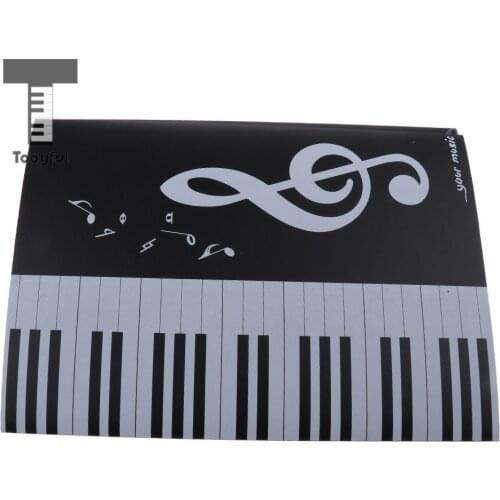 Tooyful Three Fold Piano Sheet Music Folder Music Score Clips Holder Parts for Music Lovers