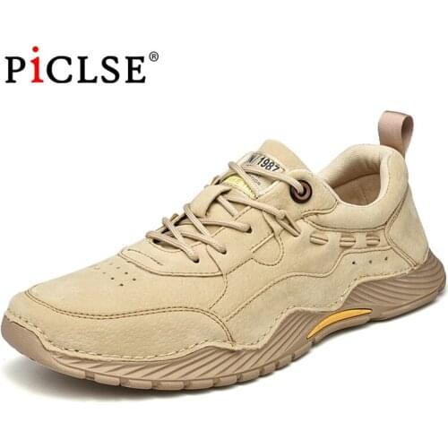 Big Size Leather Shoes Men Loafers Split Leather Casual Shoes For Men Flats Comfortable Walking Driving Shoes Moccasins Men Shoe