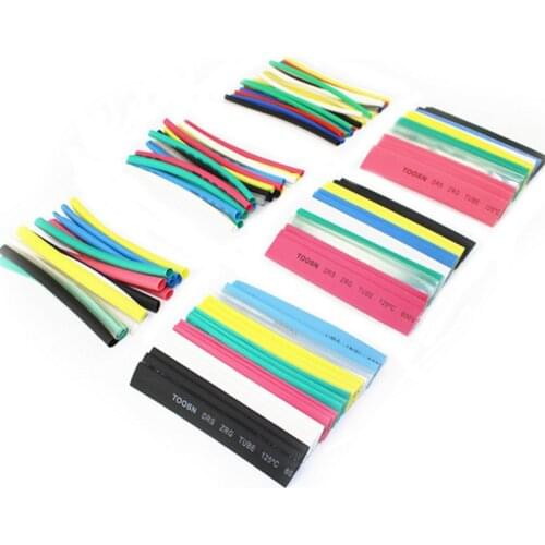 Total 84pcs 4MM 5MM 6MM 8MM 10MM 12MM Heat Shrink Tube Tubing Sleeving Wrap Wire Cable HeatShrinkable