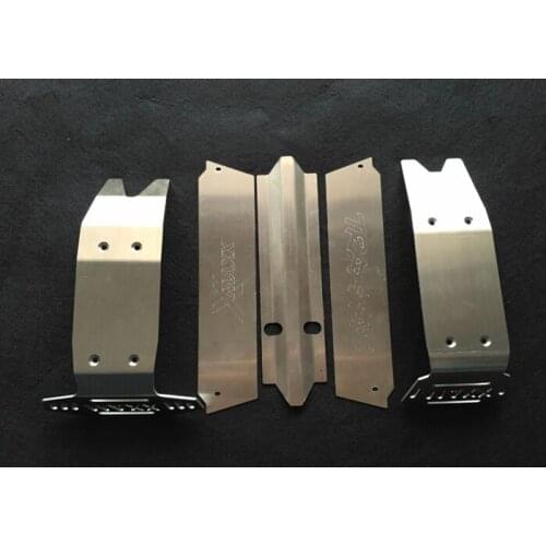 Stainless Steel Chassis Armor Skid Plate for Traxxas X-Maxx XMAXX