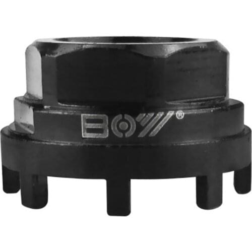 1pc Bicycle Bottom Bracket Cup Repair Tool 8 Notch Front Chainring Remover Installer MTB Mountain Bike Bicycle Repair Tools