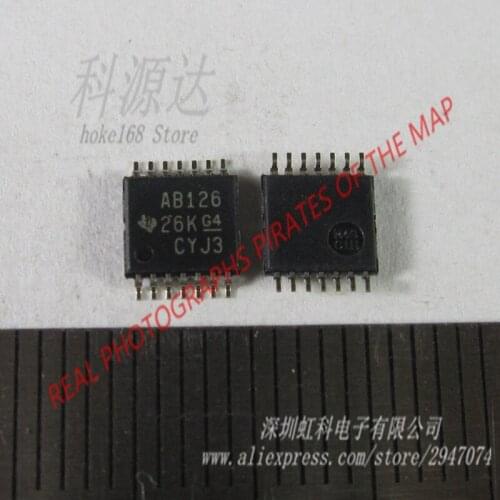 10pcs/lot SN74ABT126PWE4 TSSOP14 SN74ABT126 AB126 In Stock