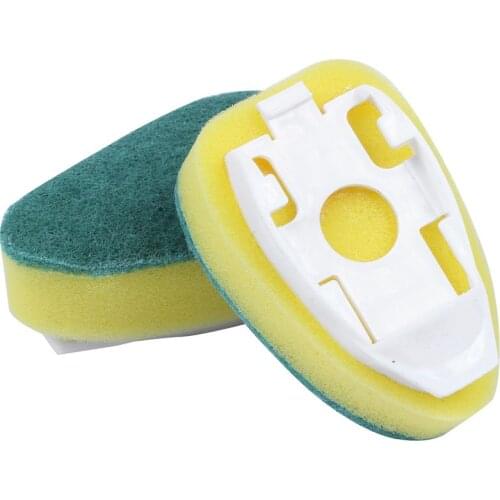 18 Pieces Dish Wand Refills Replacement Sponge Heads Scouring Scrubber Pads Heavy Duty Dish Wand Sponge for Kitchen Sink Cleanin