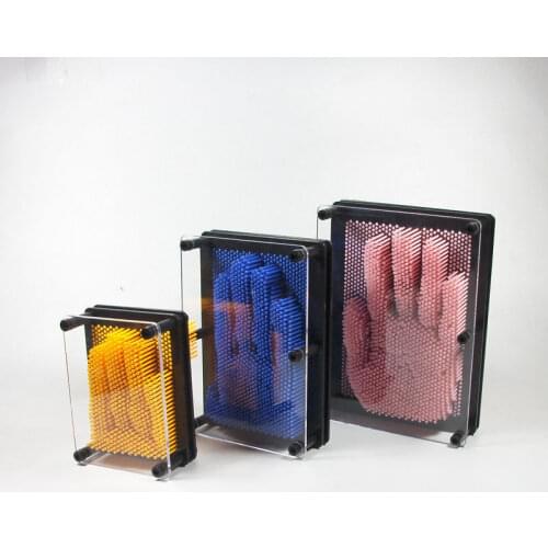 3 SIZES DIY 3d pinart sculpture Frame Image Captor Pin Point Art Impressions Pinart 3-dimensional pin sculpture