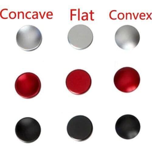 3pcs/kit Camera Shutter Release Button Black Red Silver Flat Convex Concave for Canon Nikon Leica for Rolleiflex Hasselblad Fuji