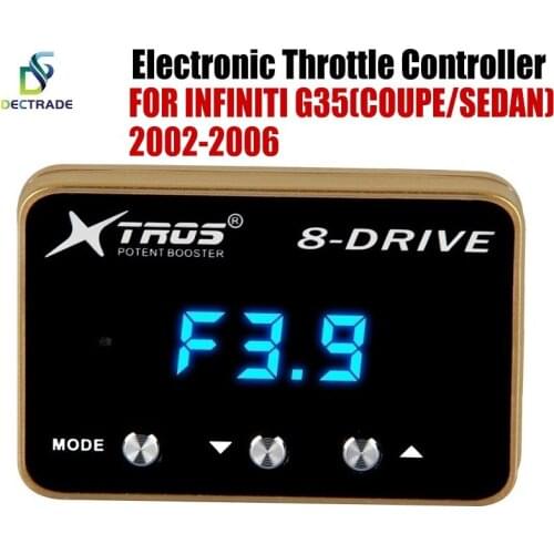 DECTRADE Car Electronic Throttle Controller Racing Accelerator Potent Booster For Infiniti G35 2002-2006 Tuning Parts