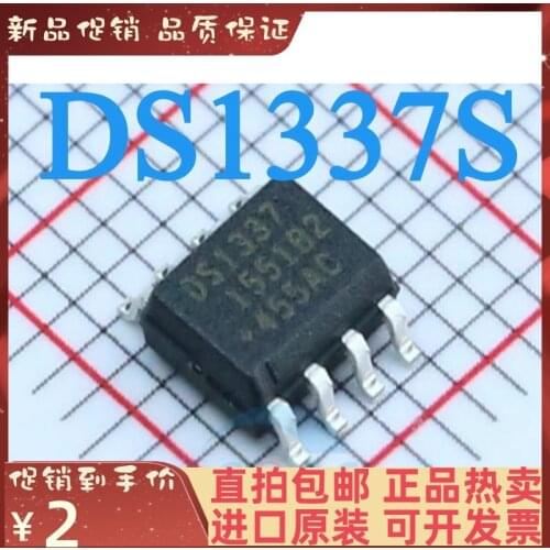 Free shipping DS1337S DS1337 SOP-8 10PCS
