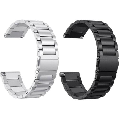 For Fitbit Versa 3 Steel Watch Band Metal Bracelet Stainless Steel Metal Band Solid Strap Wristband Replacement