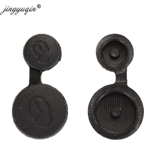 Jingyuqin For Citroen Saxo Xsara Picasso Elysee Key Shell Cover Case Fob Key Pad Replacement 2 Buttons Button Pad