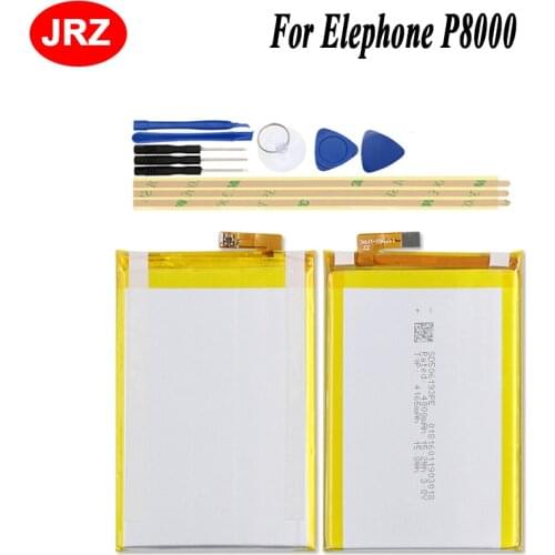 For Elephone P8000 Battery 4165mAh High Quality Batterie Bateria Accumulator AKKU+Tools