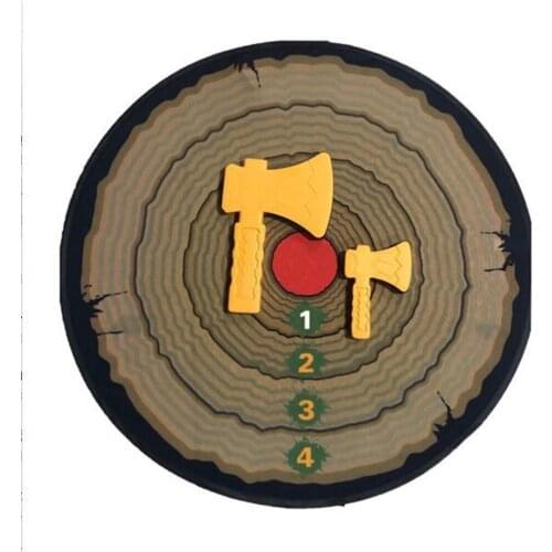 Dart Target Board Set Foam Axe Throwing Game Safe To Play Ability Cultivation Toy Toss Game Toy Set For Children Indoor Outdoor