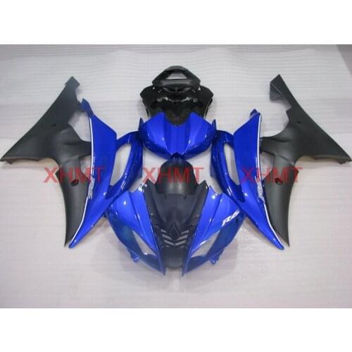 For YZF600 R6 2008 - 2015 Full Body Kits for YAMAHA YZFR6 13 12 Fairings YZFR6 2014 matte Black Blue Fairing