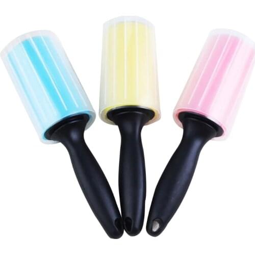 Reusable Washable Lint Roller Sticky Dust Wiper Pet Hair Remover Cleaning Brush Tool for Clothes Bed Sheet Cat Dog Hair
