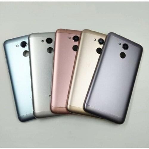 Original Housing Case For Huawei Honor 6A Battery Back Cover+Glass Camera Lens+Side Power Volume Buttons Parts