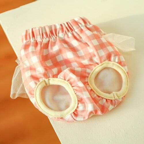 Pure Cotton Pet Dog Panties Girls Cat Panties Diapers Physiological Pants Sanitary Accessories Pet Products