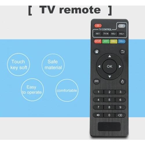 Remote Control Ergonomic Design High Sensitivity Compact TV Universal Remote Controller for Home