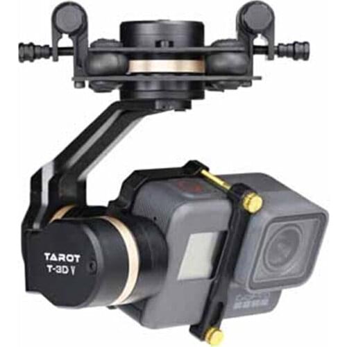 Tarot 3D V Metal 3 axis PTZ Gimbal for Gopro Hero 5 Camera Stabilizer TL3T05 for FPV System Action Sport Camera