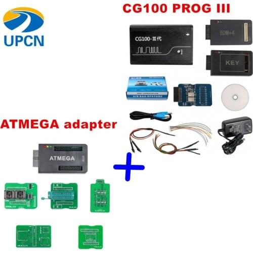 CG100 PROG III Airbag Restore Devices + CG100 ATMEGA Adapter with 35080 EEPROM and 8pin Chip