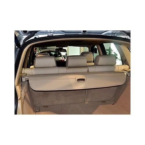 Beige Color Rear Boot Trunk Security Shield Cargo Cover For BMW X5 2014-2015 F15
