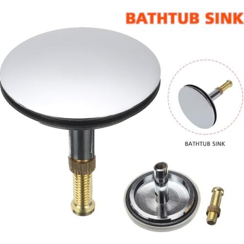 43mm Brass Electroplating Kitchen Drain Plug Water Stopper Bathroom Bathtub Basin Drainage Kitchen Sink Accessories