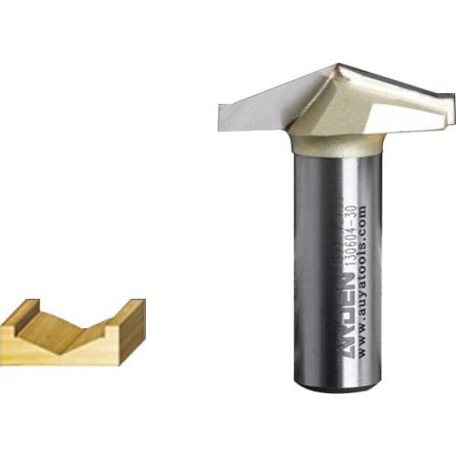 Woodworking Tools V-grooving Tools Bits Arden Router V-Groove Arden Router Bit 1/2*35mm - 1/2" Shank - Arden A1869018