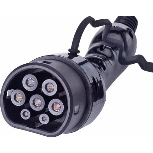 Electrica Car Type 2 Adapter Plug Connector IEC 62196 Mennekes 32A 16A 3 Phase 1 Singal Phase Female European Strandard